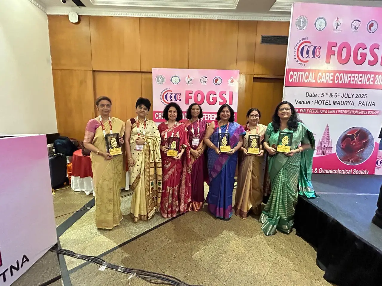 Dr Madhu Singh with Doctors